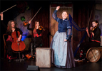 The Lasses-o by Janet Paisley, Gerda plays 4 women in Burn's life, produced by Rowan Tree Theatre Co