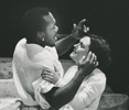 as Desdemona in Othello with Burt Caesar at the Royal Lyceum